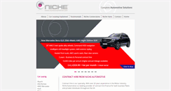 Desktop Screenshot of nicheleasing.co.uk